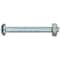 Hillman 1/4"-20 x Slotted Round Machine Screw, Zinc Plated Steel, 10 PK 7719 - alternate 4